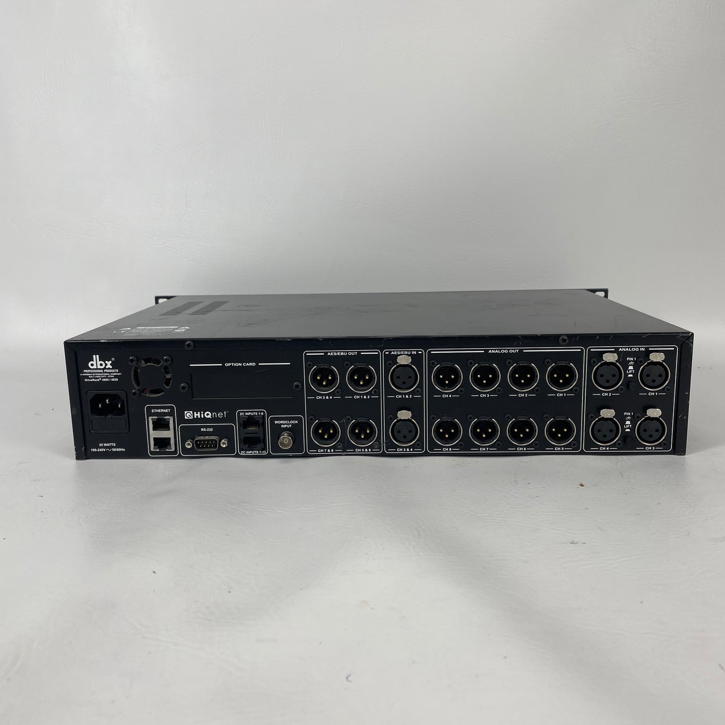 DBX DriveRack 4800 Loudspeaker Management System  DRIVERACK-4800