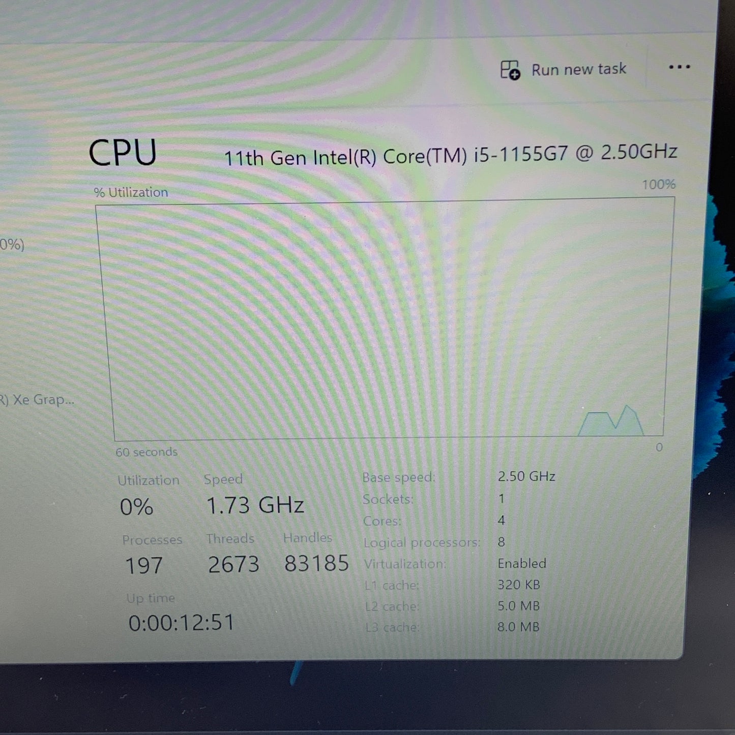 HP 14-dq4035cl DJ3CP0SB 14" i5-1155G7 2.5GHz 12GB RAM 256GB SSD