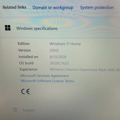 HP 14-dq4035cl DJ3CP0SB 14" i5-1155G7 2.5GHz 12GB RAM 256GB SSD