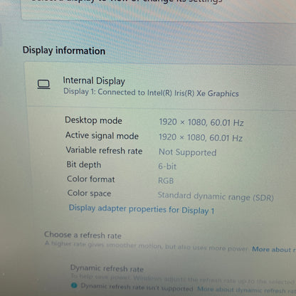 HP 14-dq4035cl DJ3CP0SB 14" i5-1155G7 2.5GHz 12GB RAM 256GB SSD