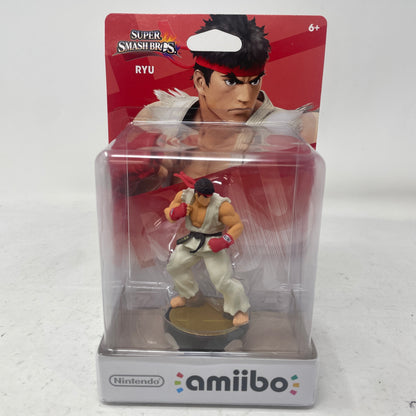 New Nintendo Amiibo Figure Ryu Super Smash Bros Series 