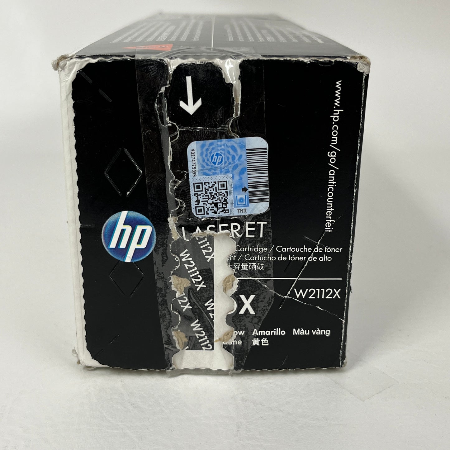 New HP LaserJet 206X Yellow Toner Cartridge W2112X
