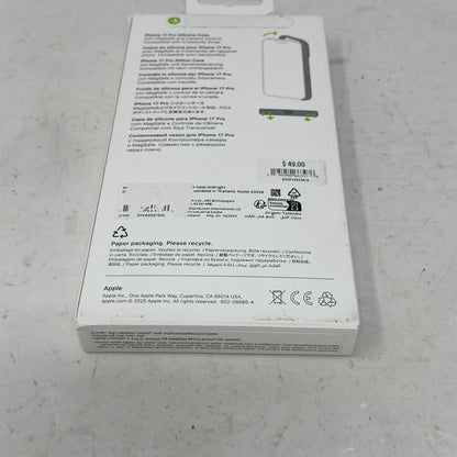 Apple iPhone 17 Pro Silicone Midnight Blue MGFH4ZM/A