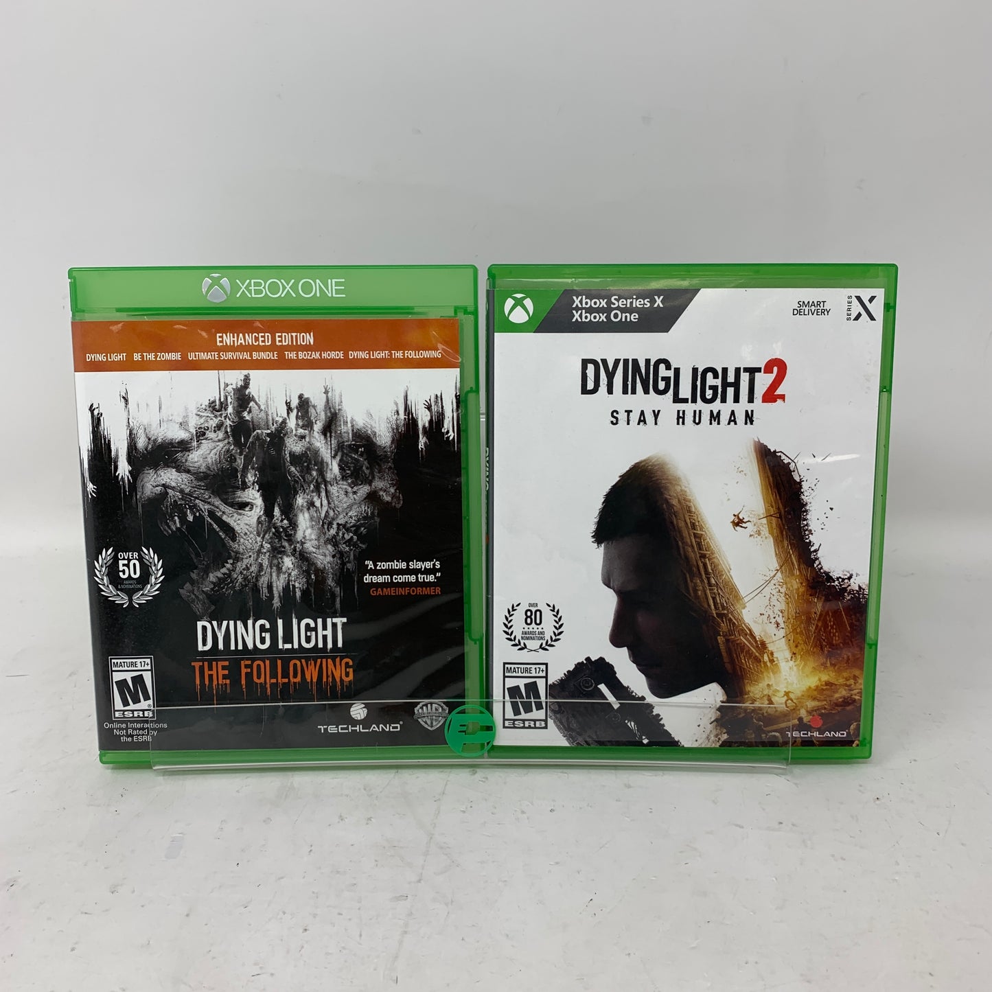 Lot of 2 Microsoft Xbox One / Series X|S Dying Light & Dying Light 2: Stay Human