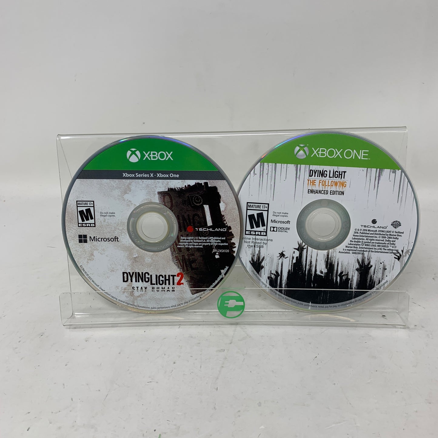 Lot of 2 Microsoft Xbox One / Series X|S Dying Light & Dying Light 2: Stay Human