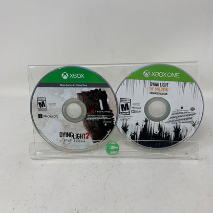 Lot of 2 Microsoft Xbox One / Series X|S Dying Light & Dying Light 2: Stay Human