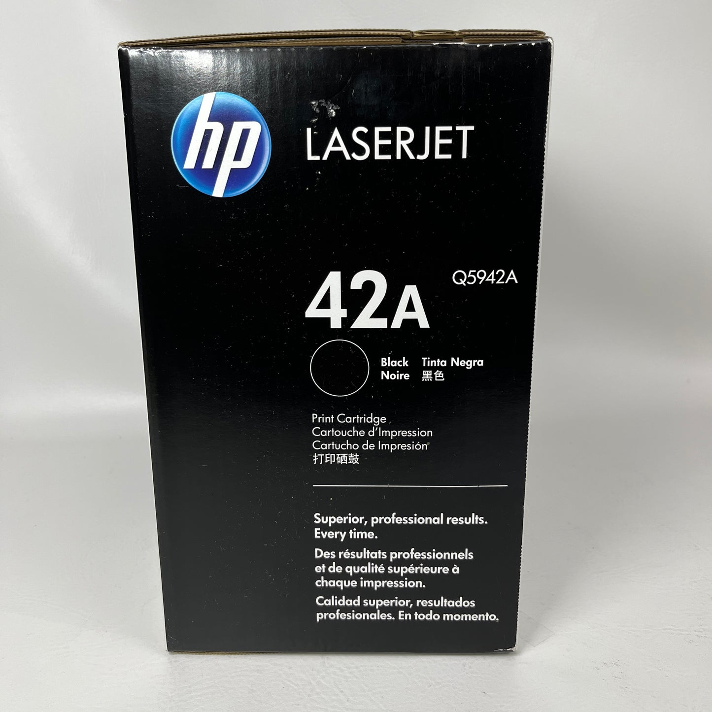 New HP LaserJet 42A Black Original LaserJet Toner Cartridge Q5942A