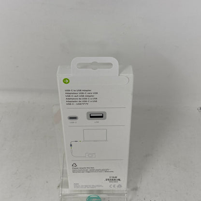 New Apple A1632 White MW5L3AM/A USB-C to USB Adapter