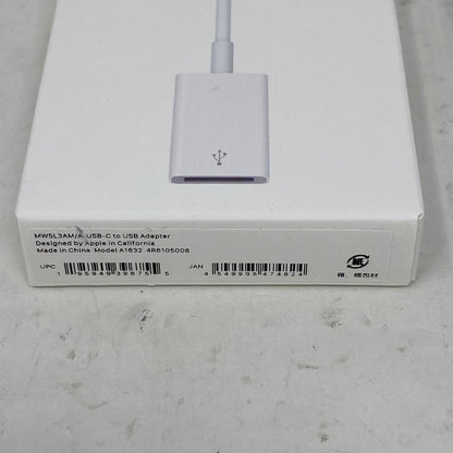 New Apple A1632 White MW5L3AM/A USB-C to USB Adapter