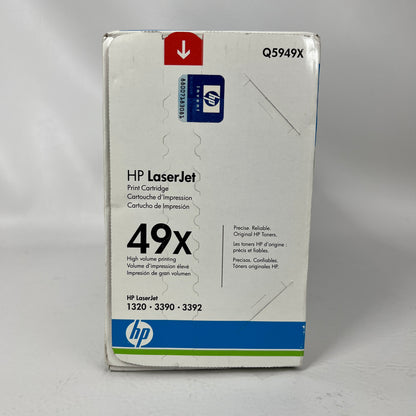 New HP 49x High Capacity Black Print Cartridge Q5949X