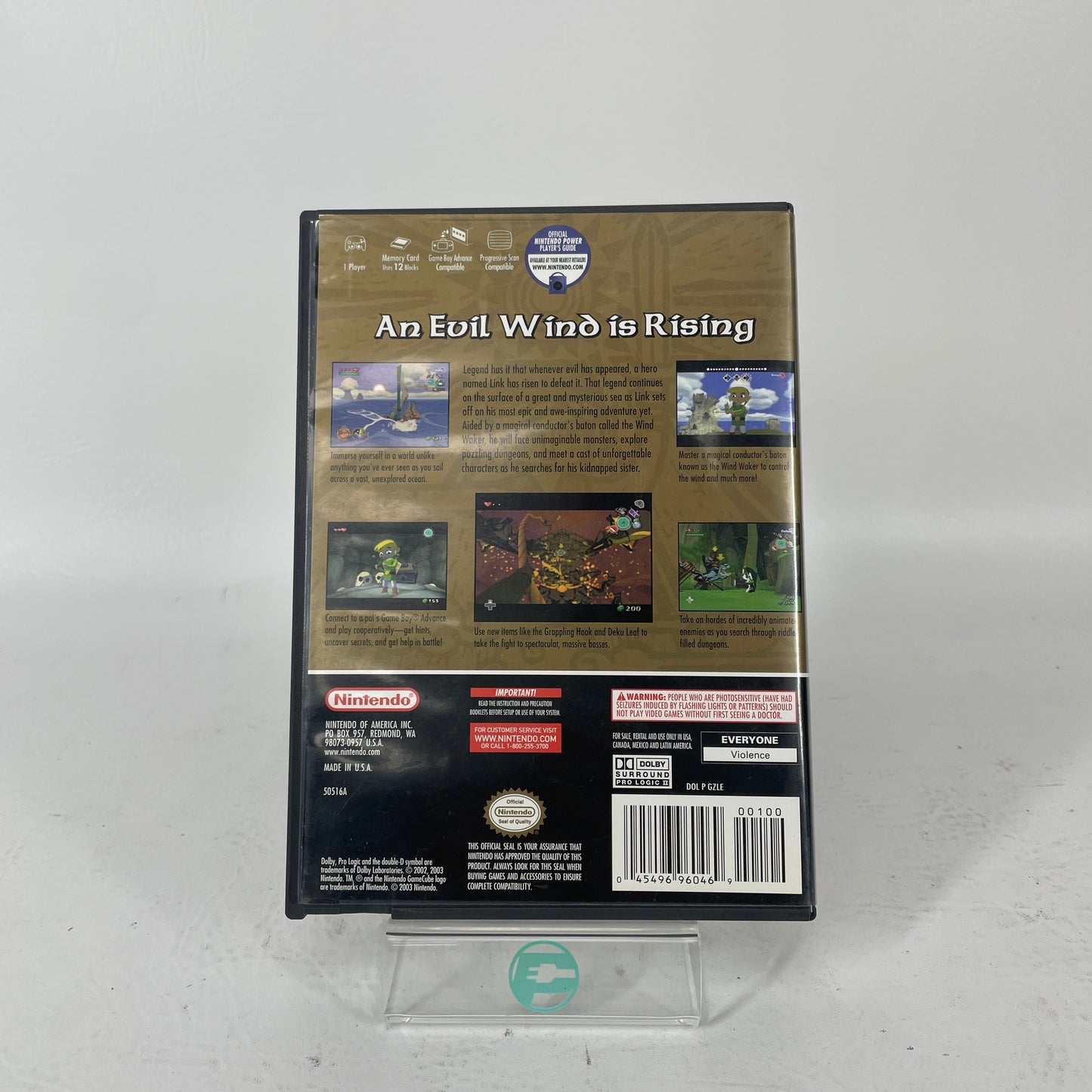 Zelda Wind Waker (Nintendo GameCube, 2003) CIB