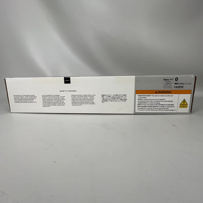 New Bose TV Speaker Wireless Bluetooth Soundbar Black 838309-1100