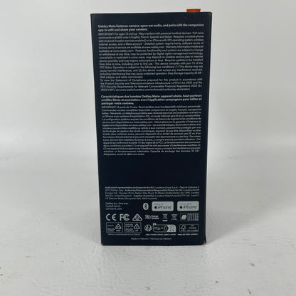 Oakley Meta HSTN Black Prizm  AI Smart Glasses 0OW8002-03
