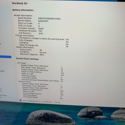 2023 Apple MacBook Air 15" M2 10C GPU 3.5GHz 8GB RAM 256GB SSD A2941
