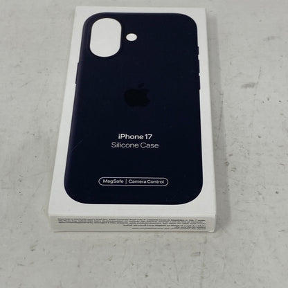 New Apple Silicone Case Black MGF14ZM/A Fitted Case