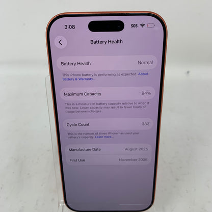 T-Mobile Apple iPhone 17 Pro 256GB NG7L4LL/A Cosmic Orange