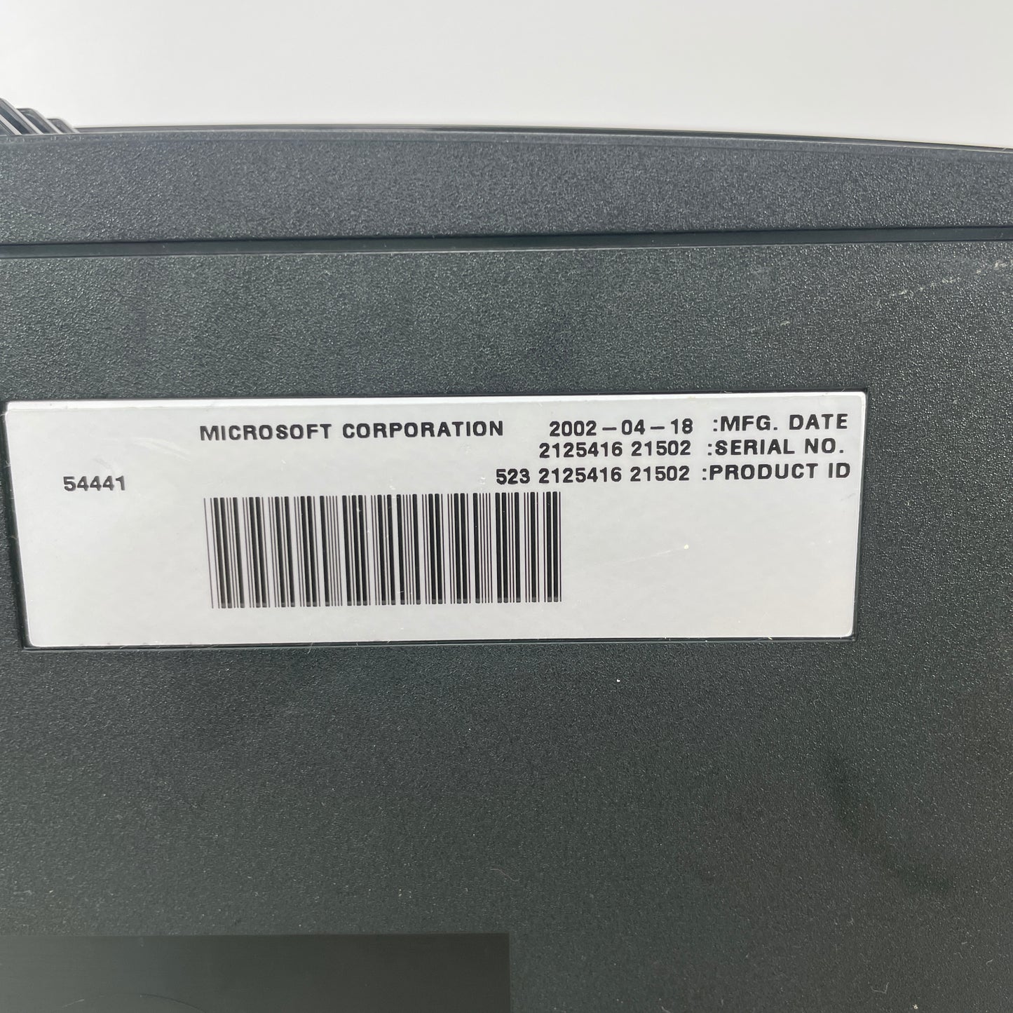 Microsoft Original Xbox 8GB Console Gaming System Black X02-35401