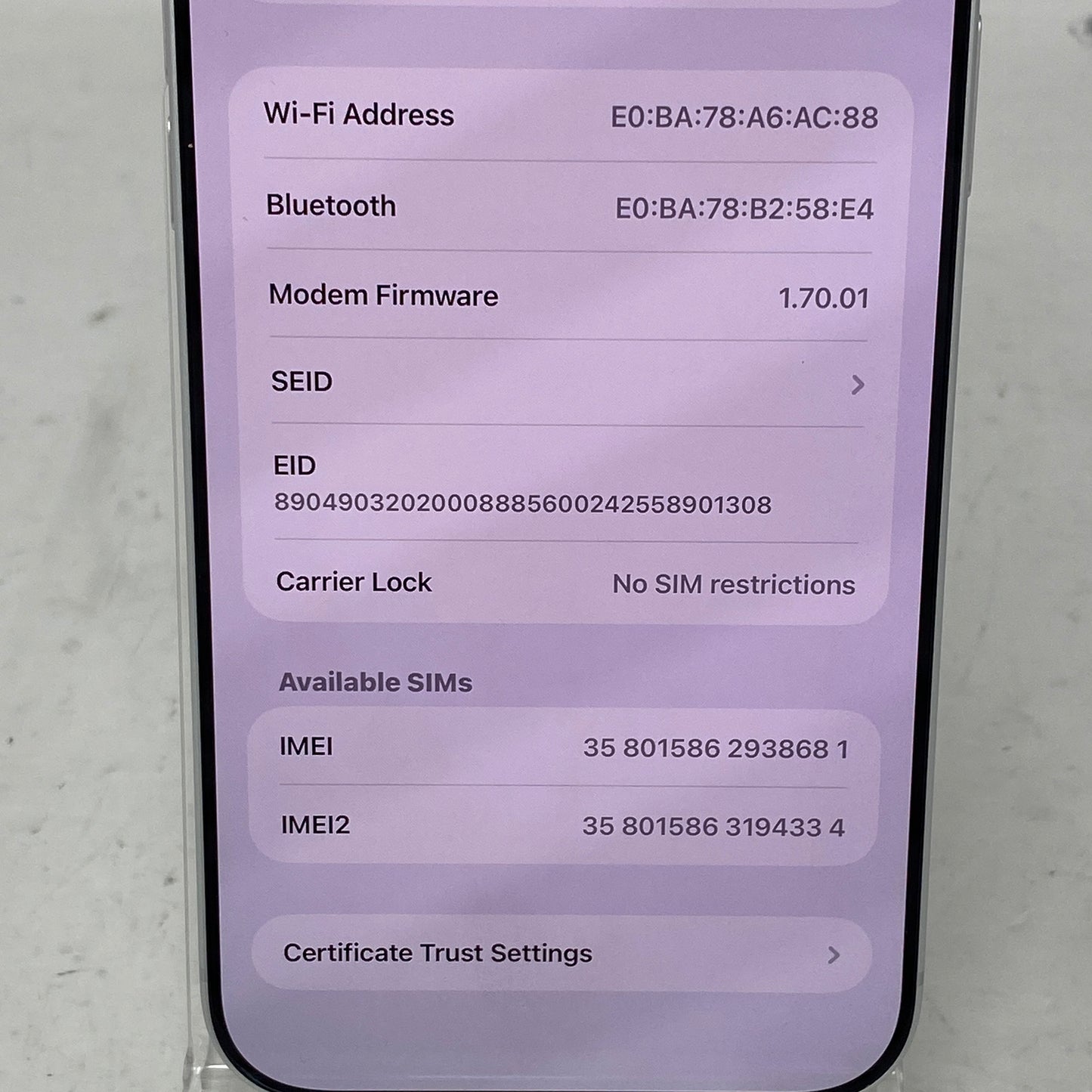 Factory Unlocked Apple iPhone 17 Pro Max 128GB Silver NFXG4LL/A