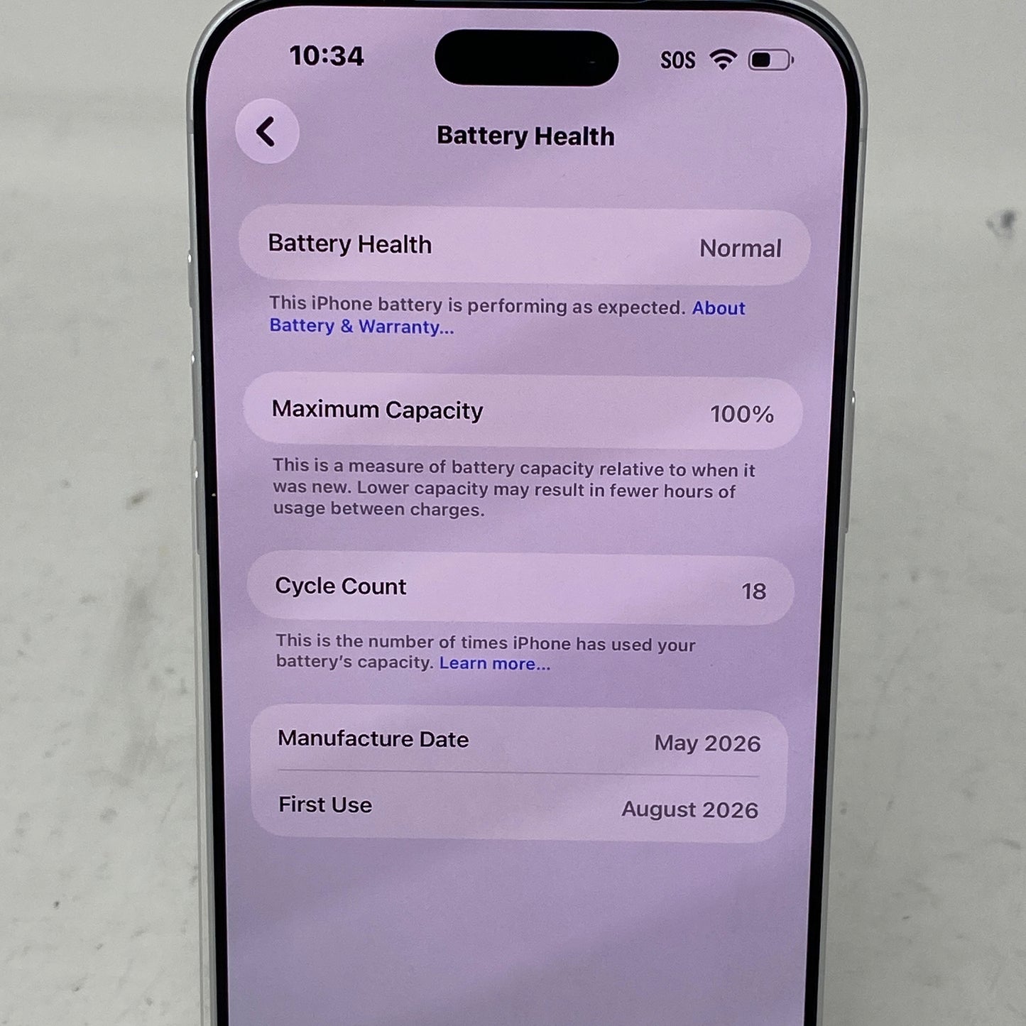Factory Unlocked Apple iPhone 17 Pro Max 128GB Silver NFXG4LL/A