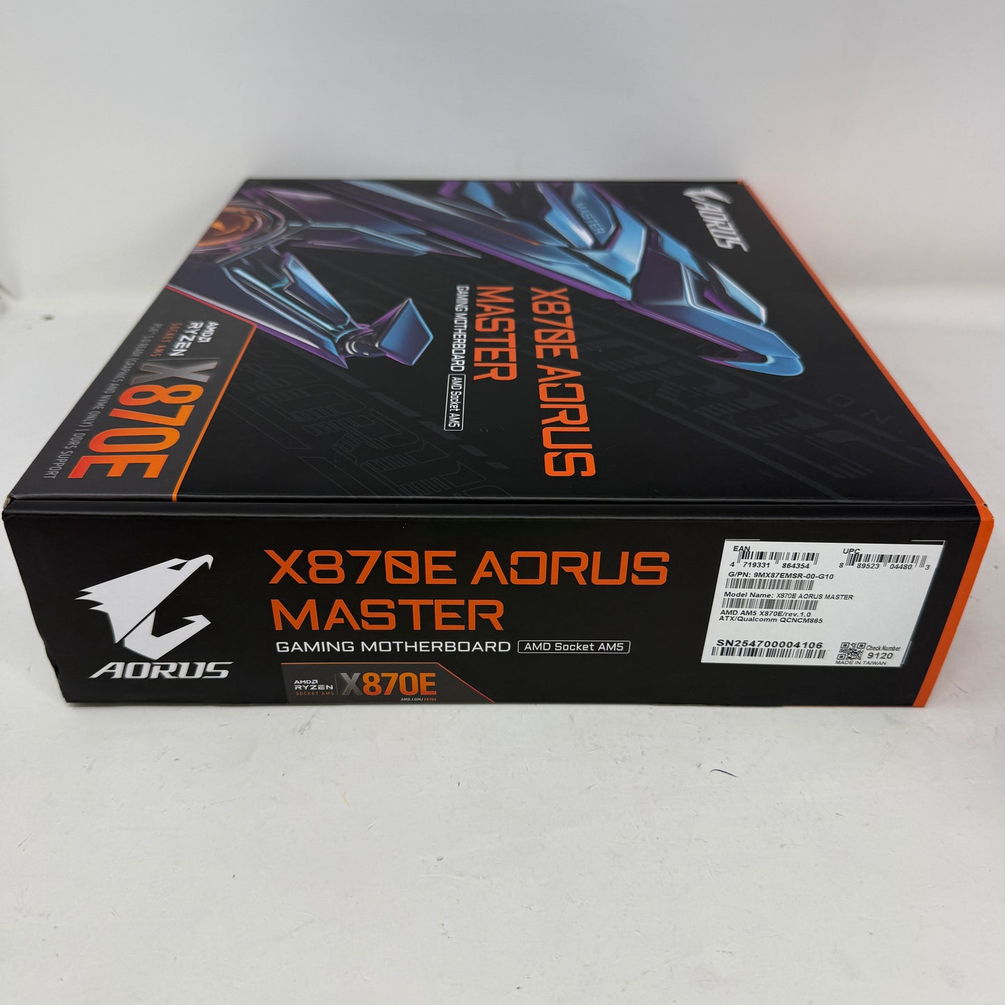 New Gigabyte X870E AORUS MASTER AM5 ATX AMD DDR5 Motherboard