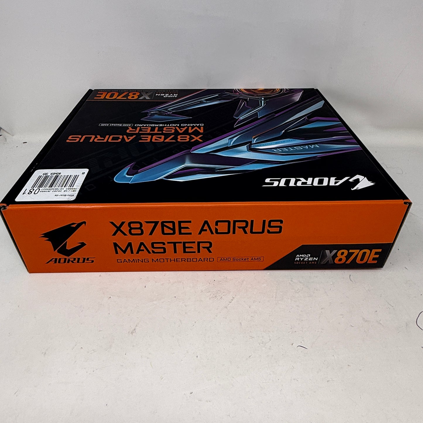 New Gigabyte X870E AORUS MASTER AM5 ATX AMD DDR5 Motherboard