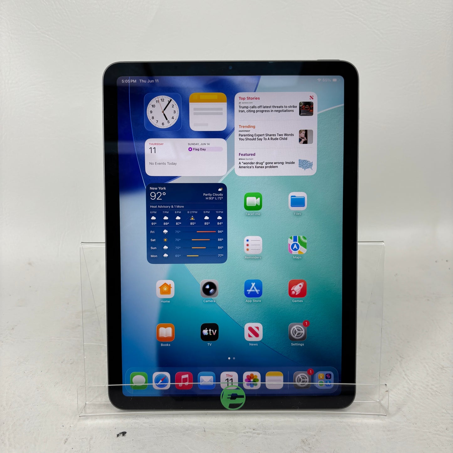 WiFi Only Apple iPad Air 4th Gen 64GB Silver MYFM2LL/A