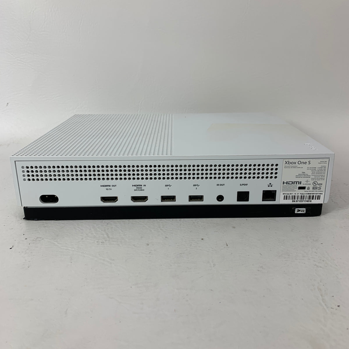 Microsoft Xbox One S 500GB Console Gaming System White 1681