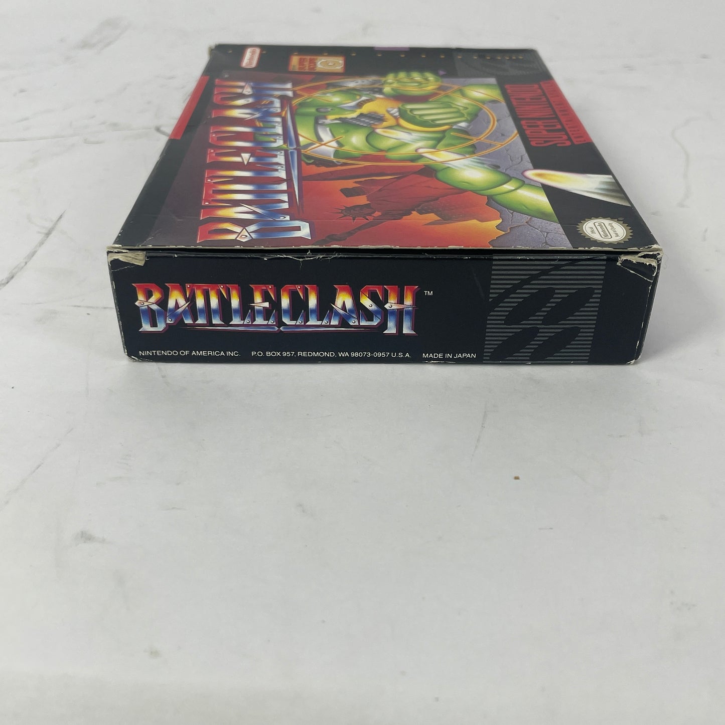 Battle Clash (Super Nintendo SNES, 1992) Complete CIB