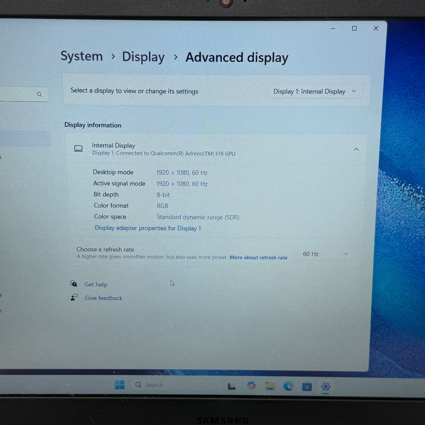 Samsung Galaxy Book Go 760C7T0 14" Snapdragon 7c 2.5GHz 4GB RAM 64GB SSD
