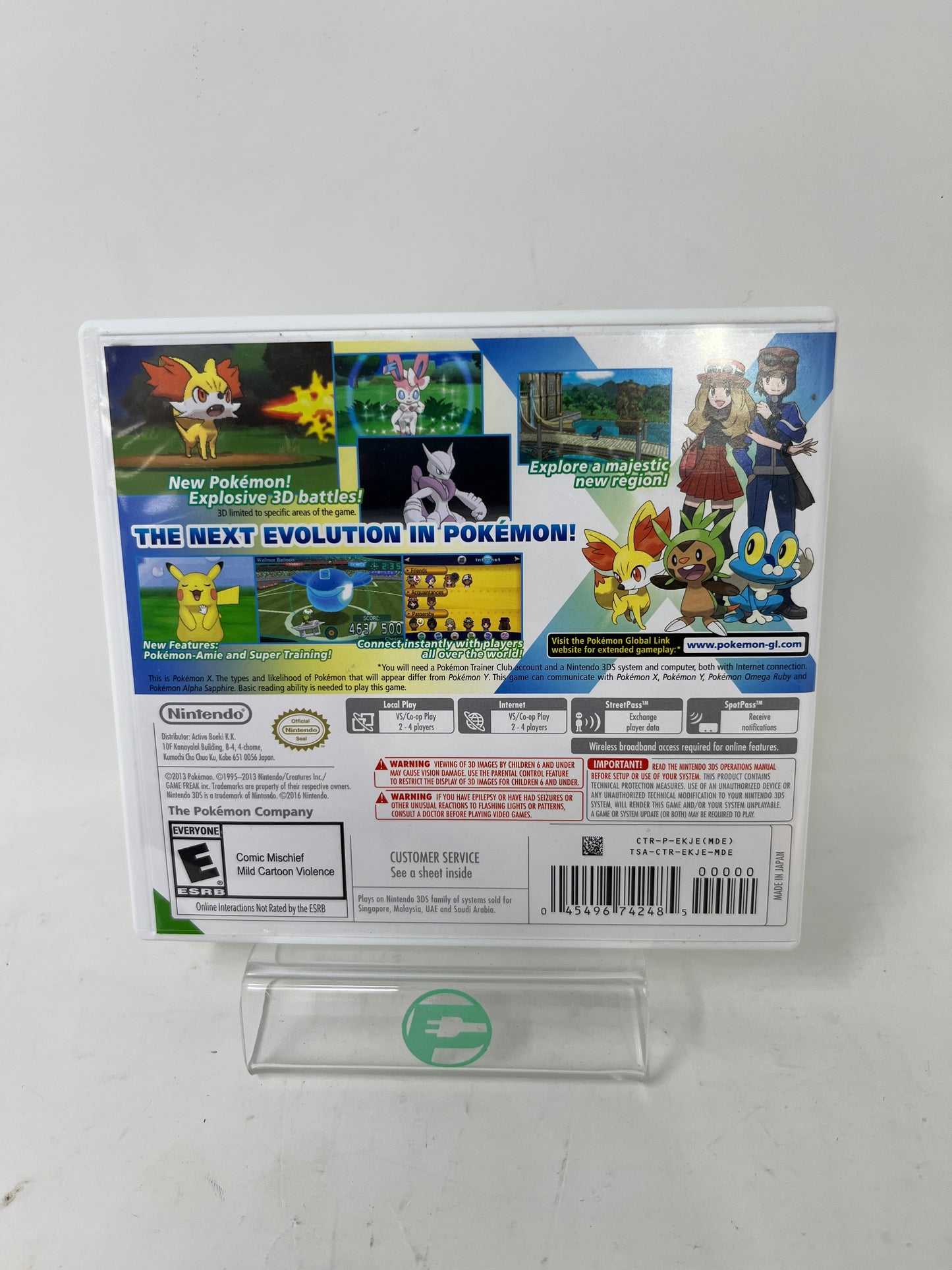 Pokemon X (Nintendo 3DS, 2013)
