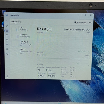 Samsung Galaxy Book Go 760C7T0 14" Snapdragon 7c 2.5GHz 4GB RAM 64GB SSD