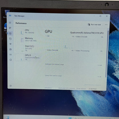 Samsung Galaxy Book Go 760C7T0 14" Snapdragon 7c 2.5GHz 4GB RAM 64GB SSD