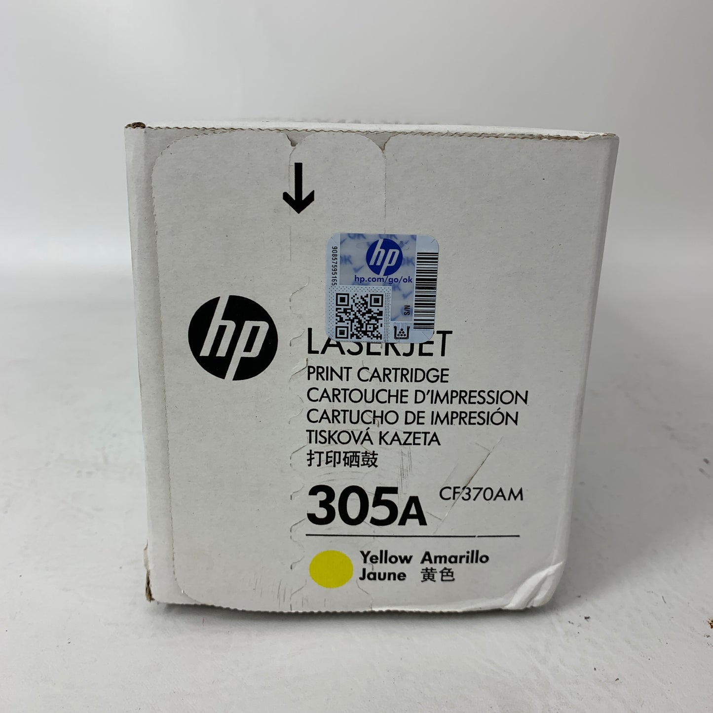 New HP 305A CF370AM  Yellow Toner Cartridge