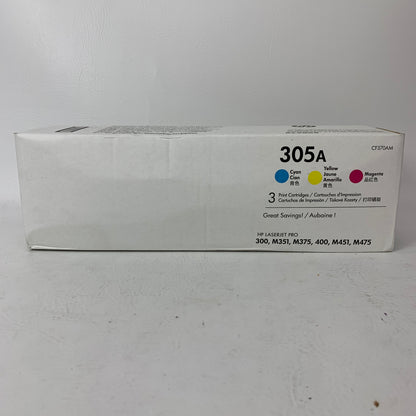 New HP 305A CF370AM  Yellow Toner Cartridge