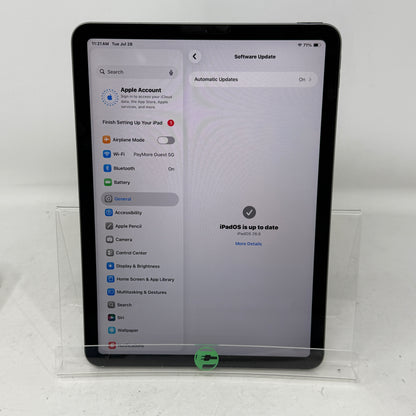 WiFi Only Apple iPad Air 4th Gen 256GB Space Gray MYFT2LL/A