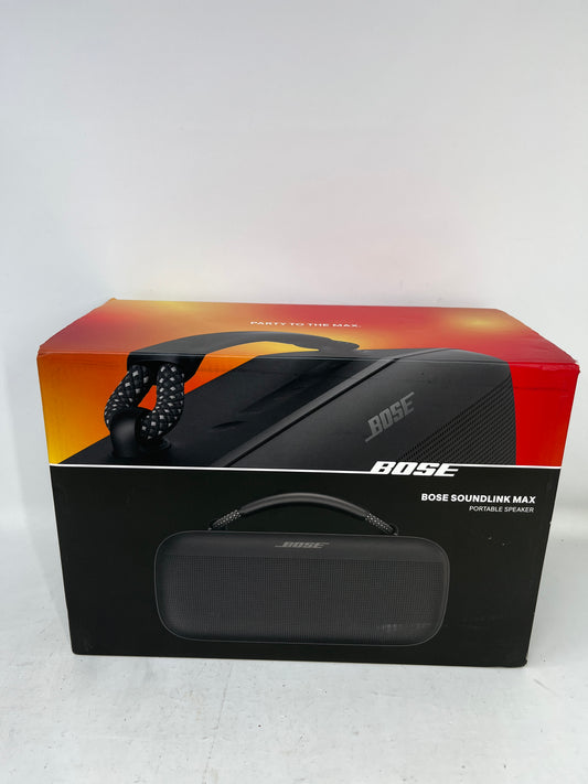 New Bose Soundlink Max Portable Speaker Black 883848-0100