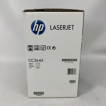 New Hp 64x Black Original LaserJet Toner Cartridge CC364X