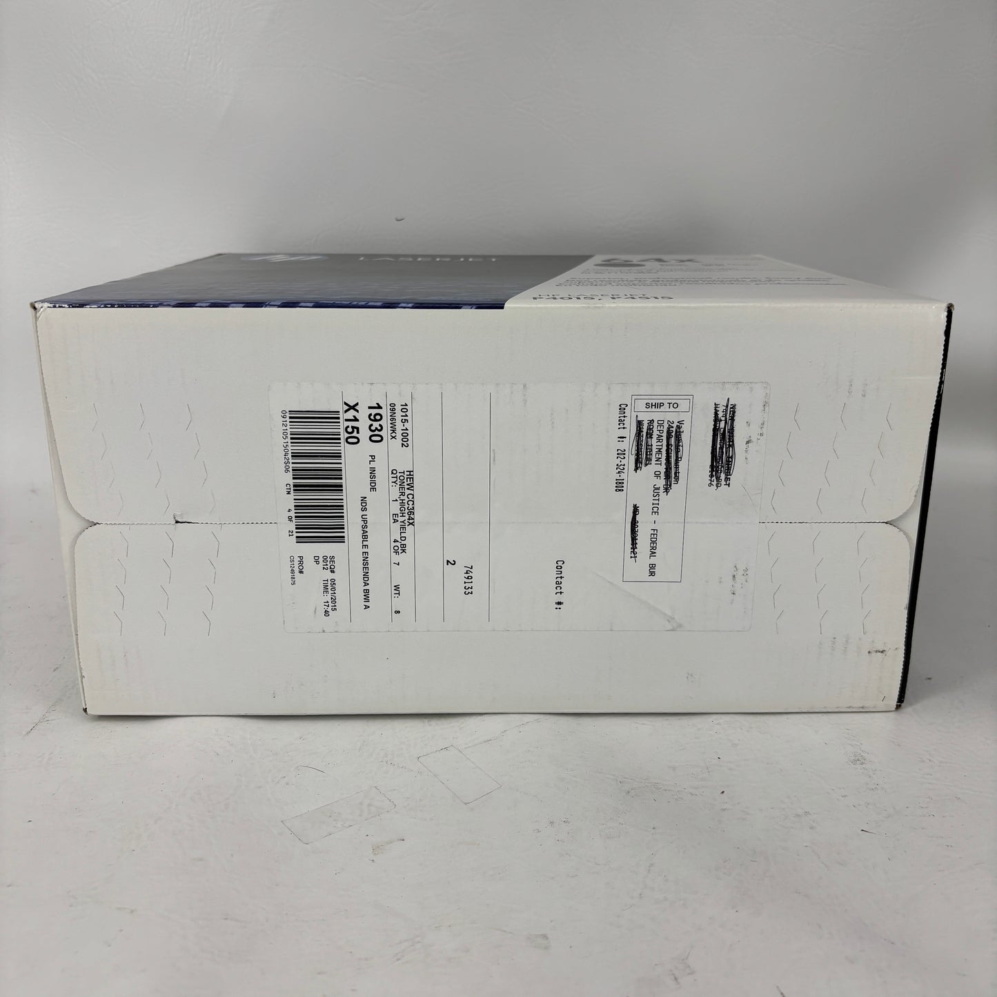 New Hp 64x Black Original LaserJet Toner Cartridge CC364X