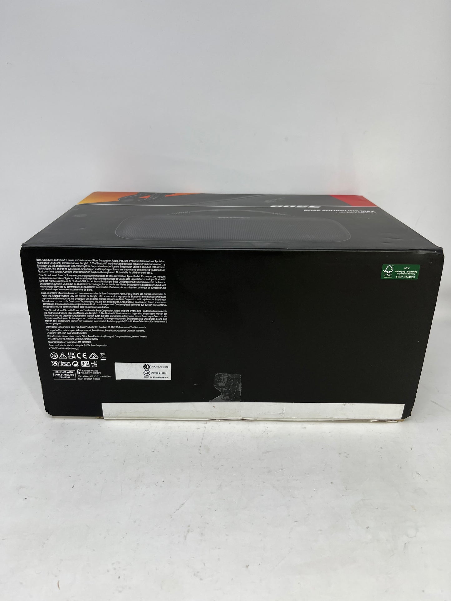 New Bose Soundlink Max Portable Speaker Black 883848-0100