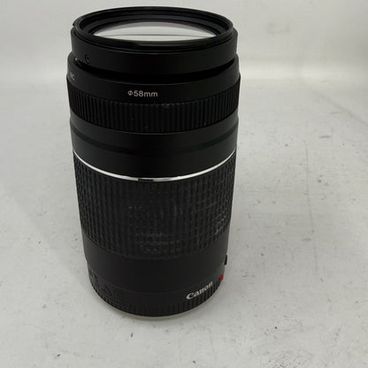Canon EF 75-300mm f/1:4-5.6 III Telephoto Zoom Lens
