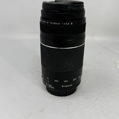 Canon EF 75-300mm f/1:4-5.6 III Telephoto Zoom Lens