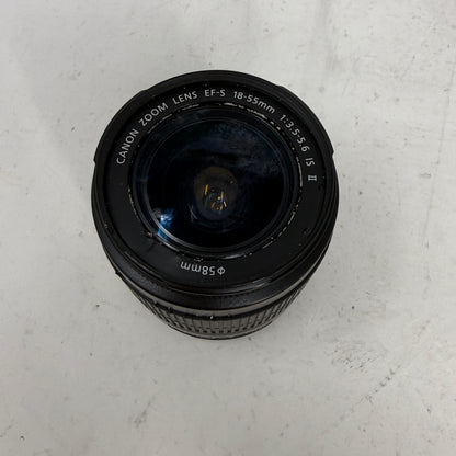 Canon EF-S 18-55mm f1:3.5-5.6 IS II Standard Zoom Lens