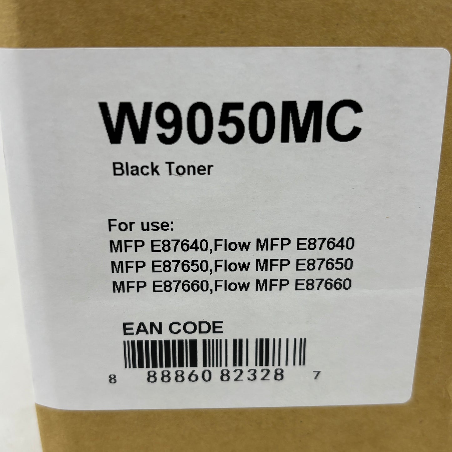 New HP W9050MC GPR53  Black Toner Cartridge