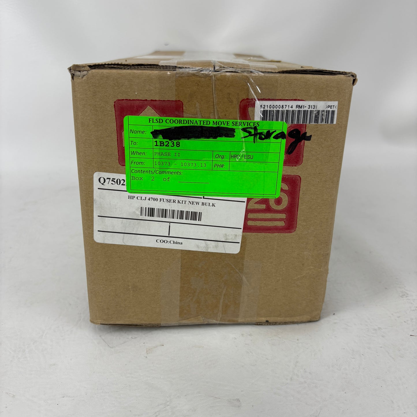 NEW HP Q7502A Fuser Kit OEM 110V LaserJet 4700 4730 CP4005 Maintenance Part