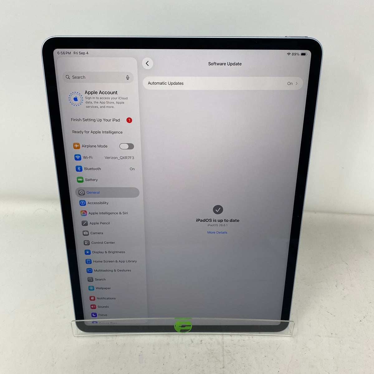 WiFi Only Apple iPad Air 13" M3 512GB Blue MCNWLL/A