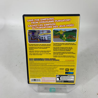 The Simpsons Game (Sony PlayStation 2 PS2, 2007)