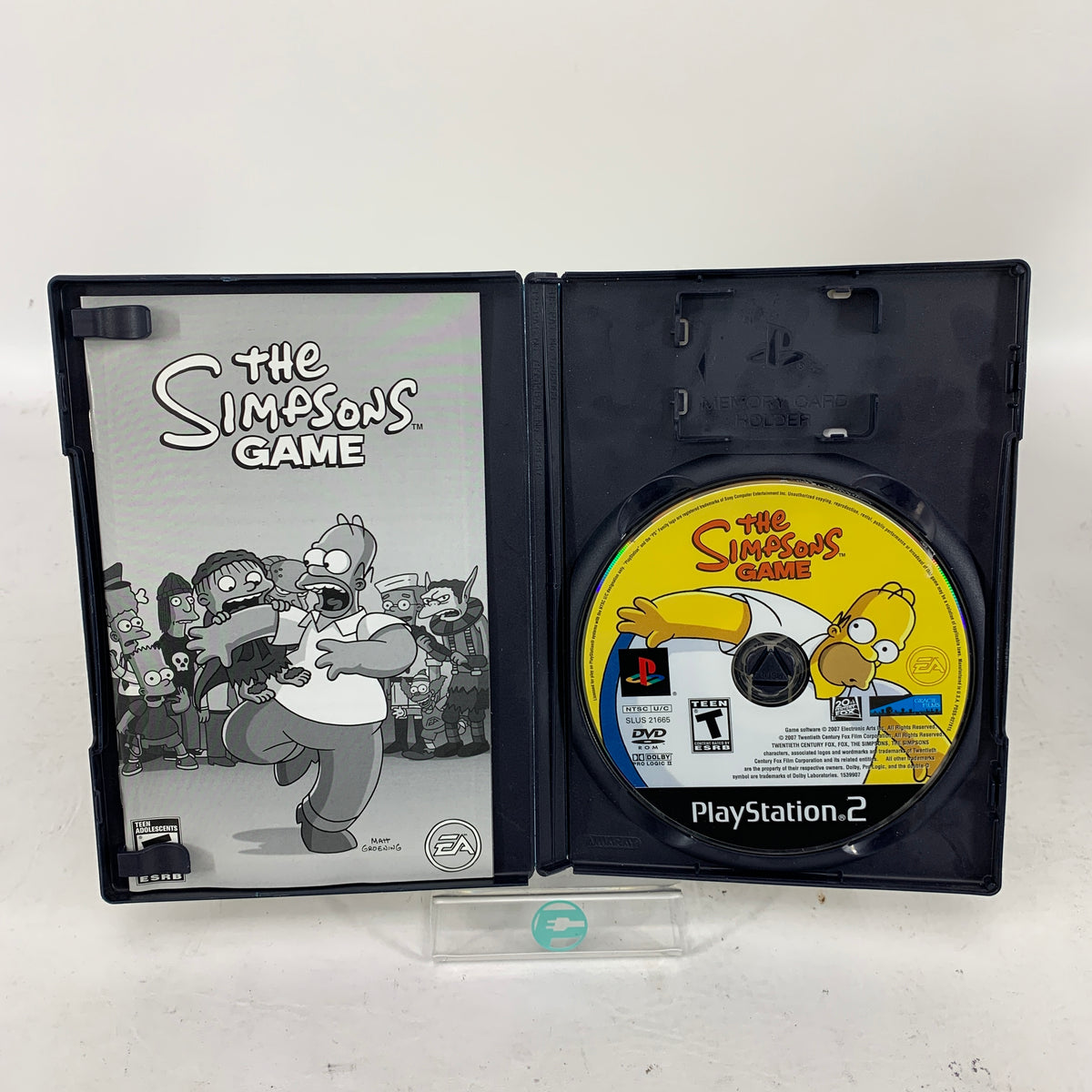 The Simpsons Game (Sony PlayStation 2 PS2, 2007)
