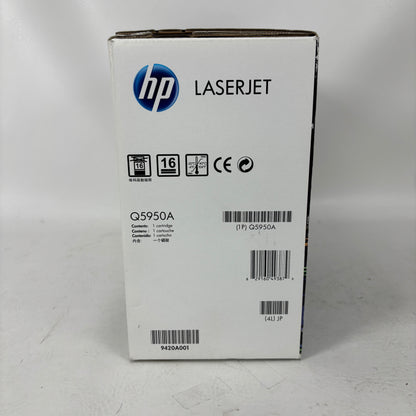New HP 643A Q5950A Black Toner Cartridge