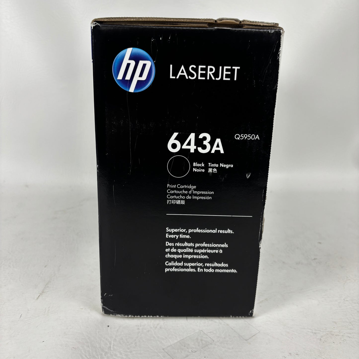 New HP 643A Q5950A Black Toner Cartridge