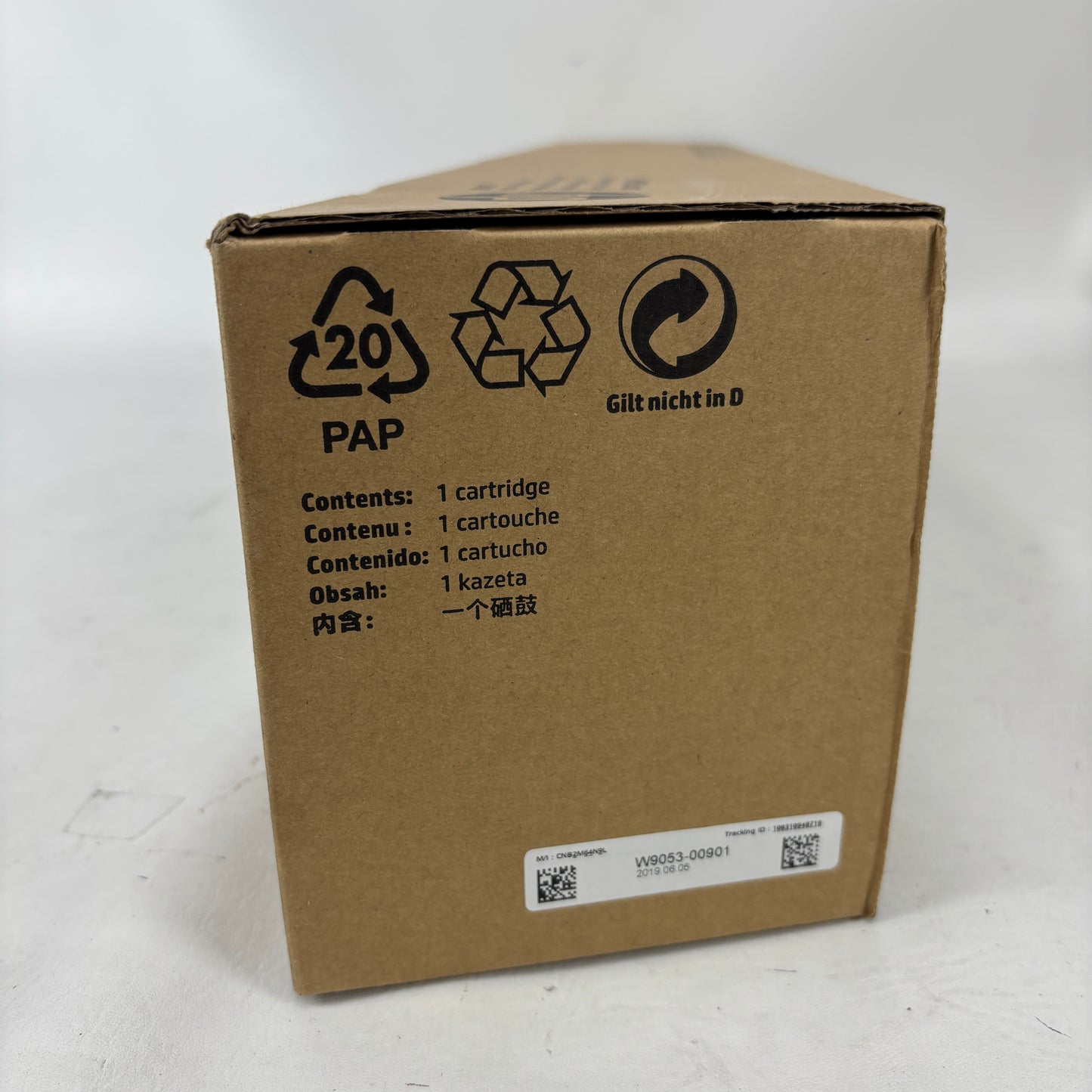 New HP W9053MC Magenta Managed Toner Cartridge